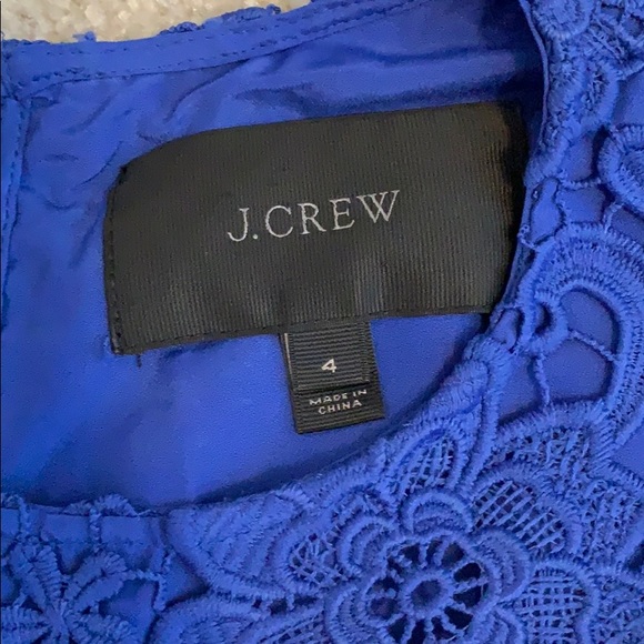 Beautiful Jcrew Lace Dress size 4 - Picture 3 of 6